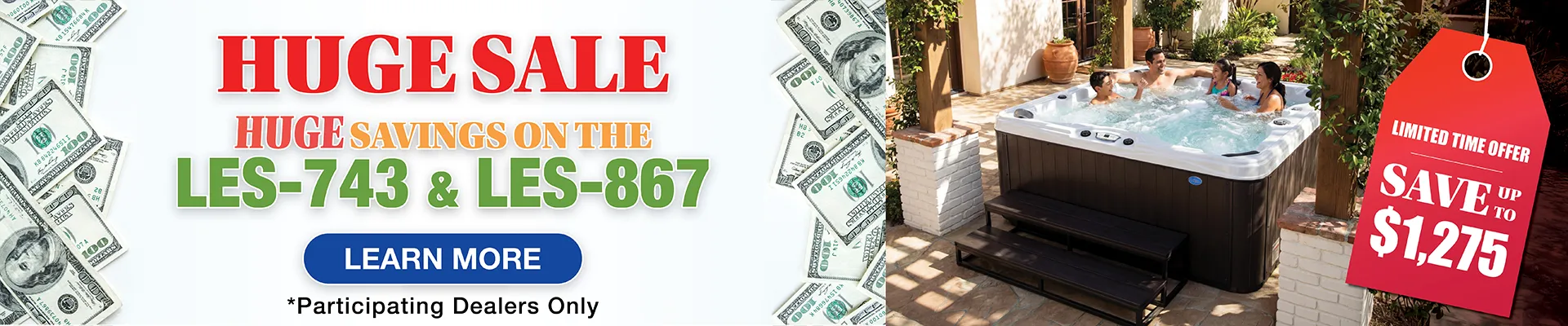 Calspas hot tub being used in a family setting - Kelowna