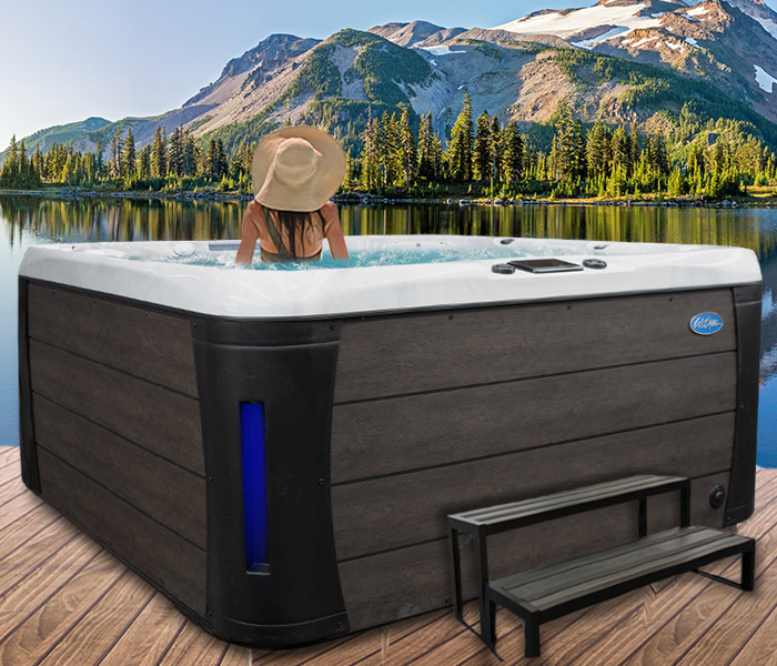 Calspas hot tub being used in a family setting - hot tubs spas for sale Kelowna
